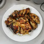Greek Chicken Marinade ready for grilling with herbs and spices