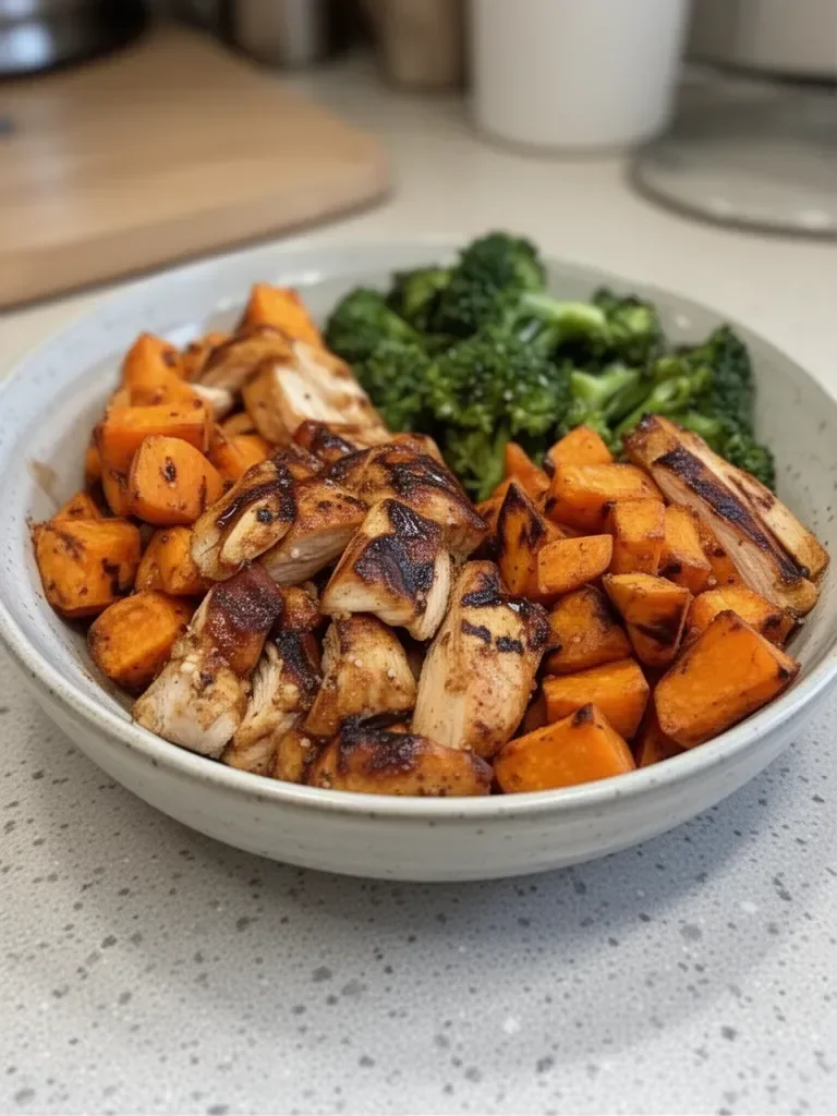 Grilled Chicken & Sweet Potato Bowl