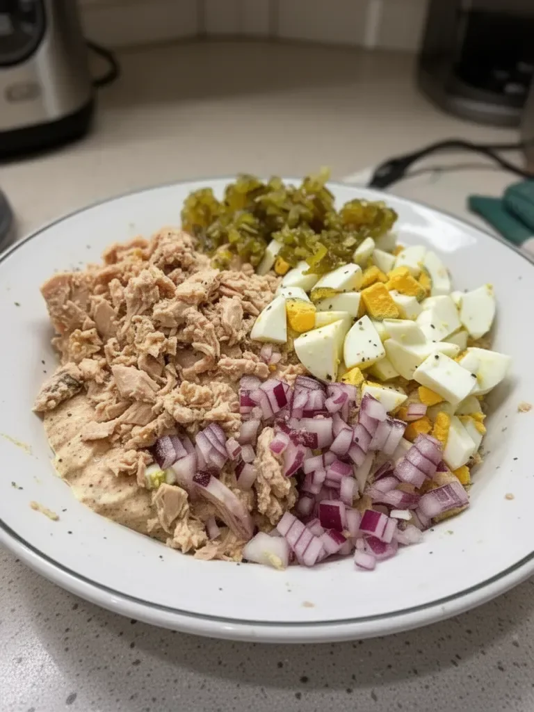Healthy Tuna Egg Salad