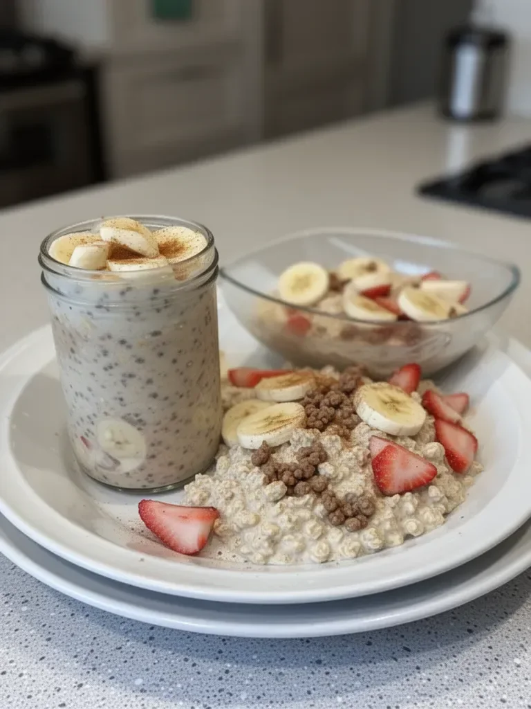 High-Protein Overnight Oats