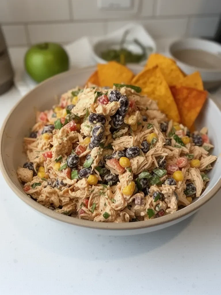 High-Protein Southwest Chicken Salad