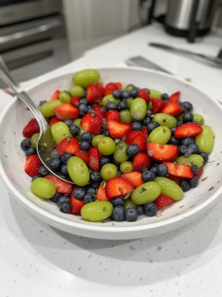 Honey Lime Fruit Salad