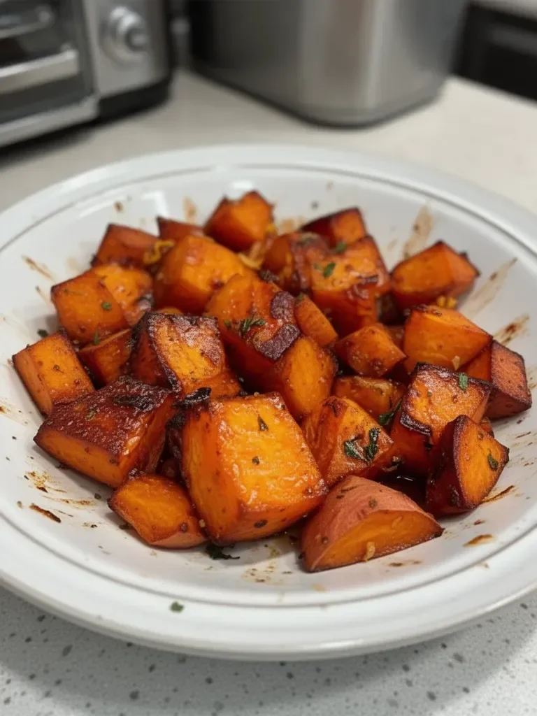 Honey Roasted Sweet Potatoes