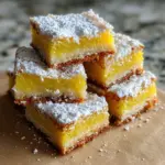 Ina Garten's delicious lemon bars with a perfect lemony filling and buttery crust