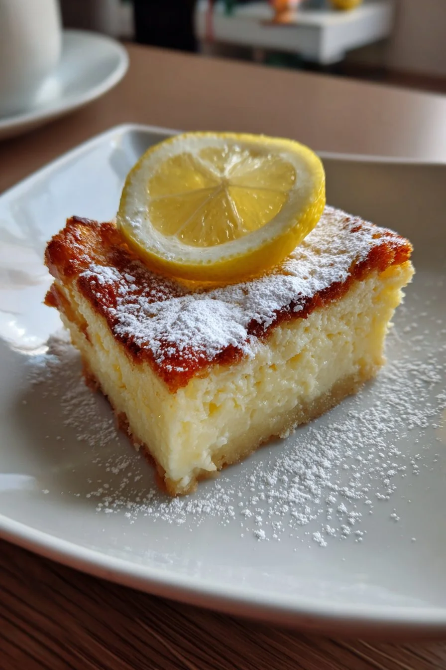 Lemon Cream Cheese Dump Cake Recipe