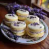 Delicious lemon lavender sandwich cookies with zesty flavor and floral aroma