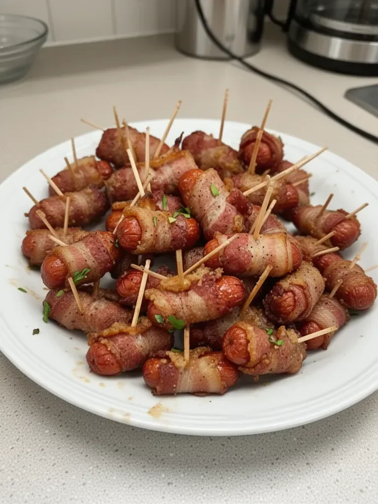 Little Smokies Wrapped in Bacon Recipe