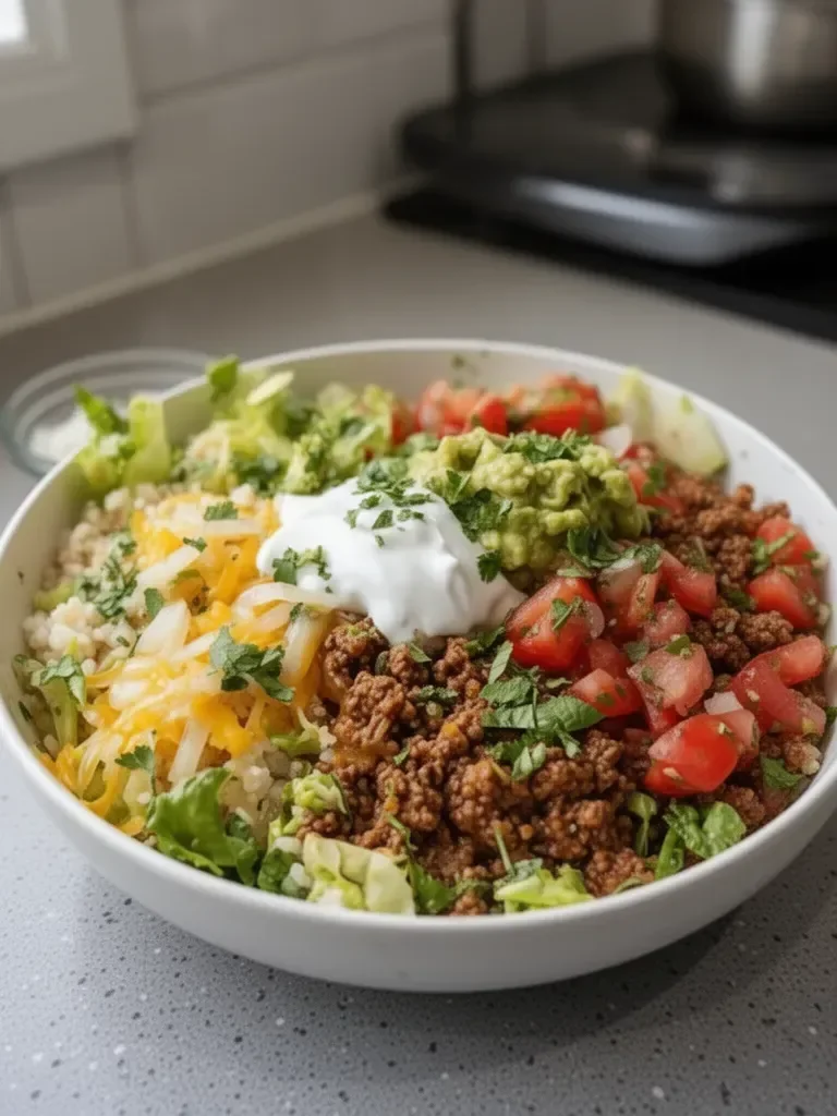 Low Carb Burrito Bowl