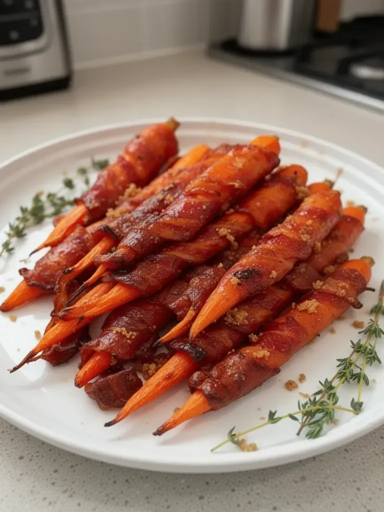 Maple Bacon Carrots