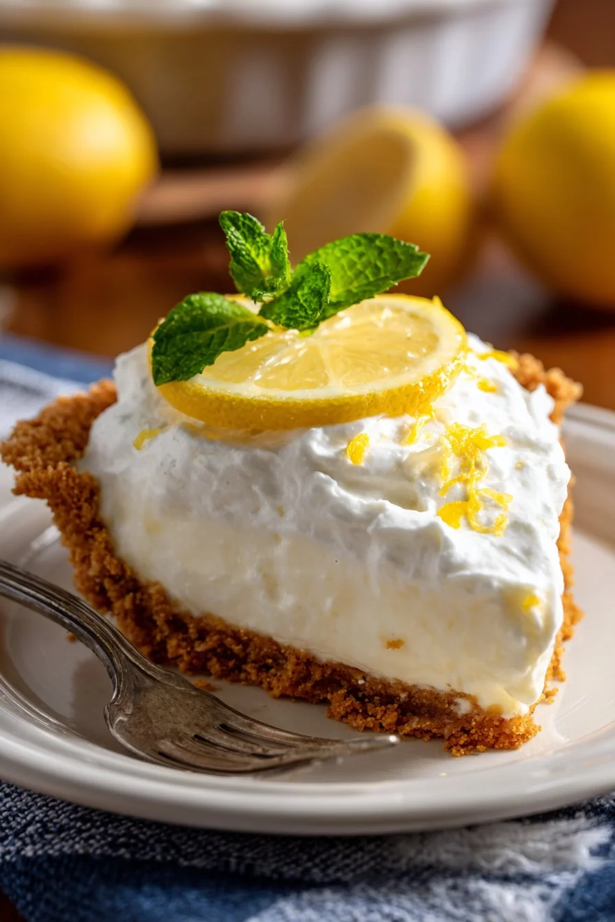 NO BAKE LEMON PIE RECIPE