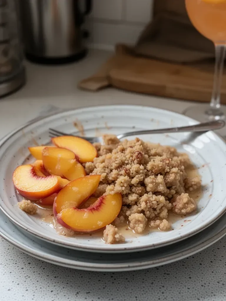 Peach Bellini Mocktail