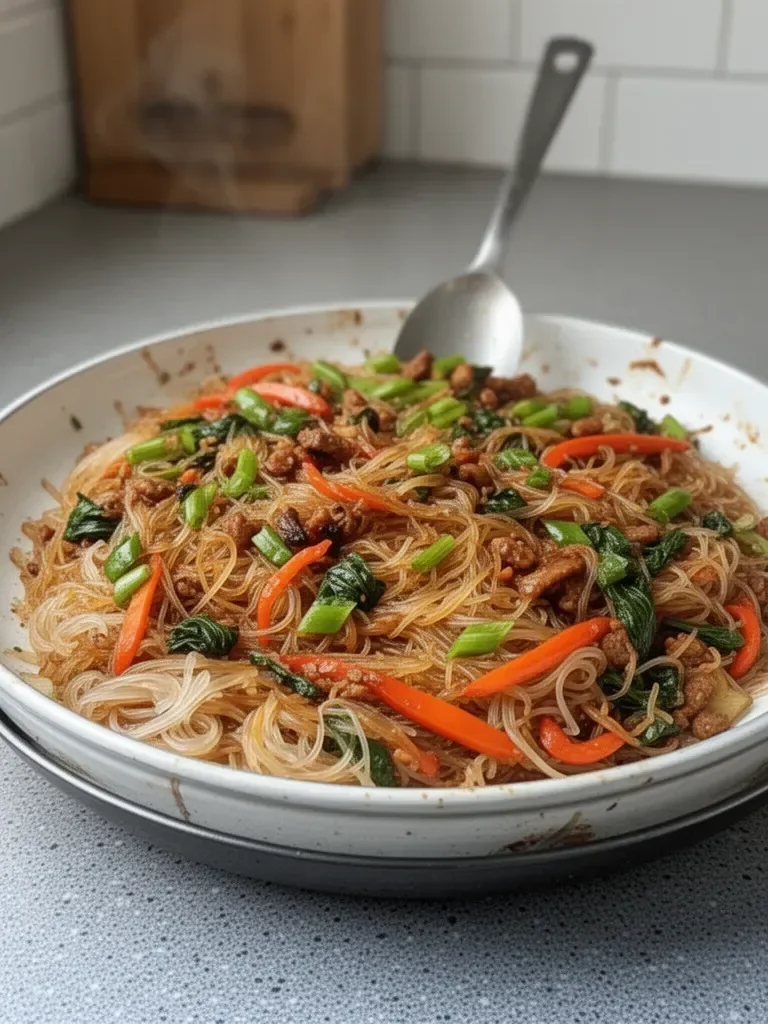 Rice Noodle Stir-Fry