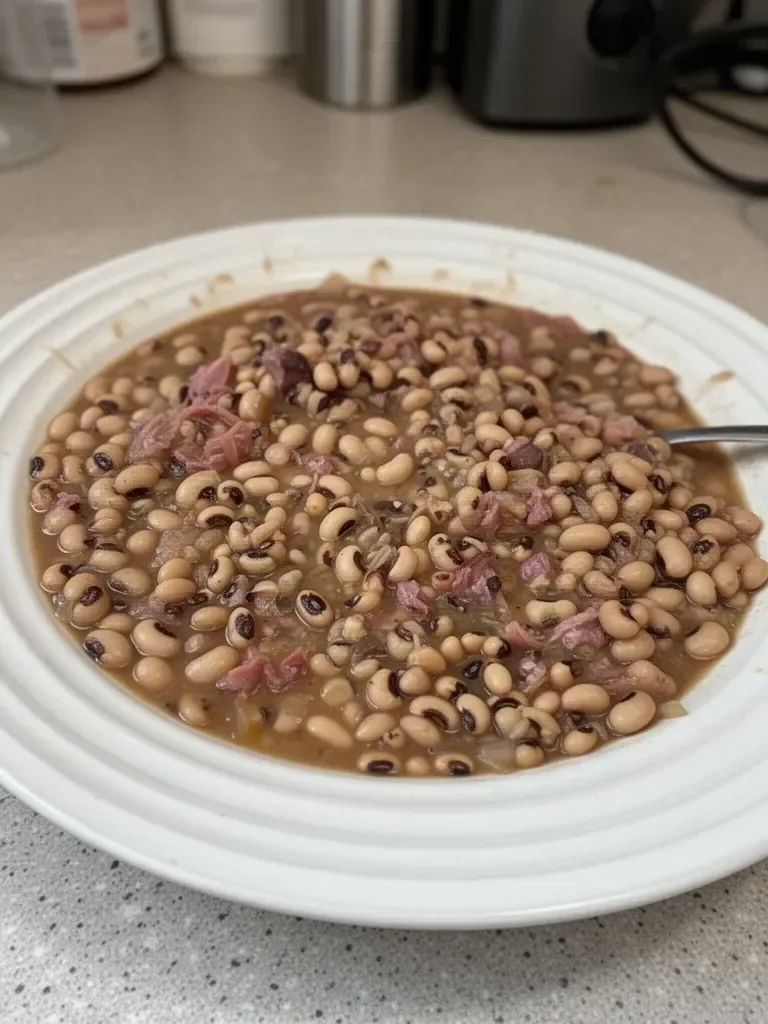 Slow Cooker Black-Eyed Peas