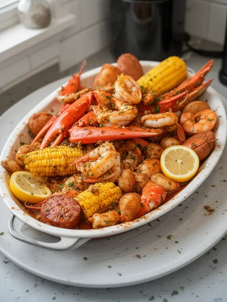 Spicy Cajun Seafood Boil