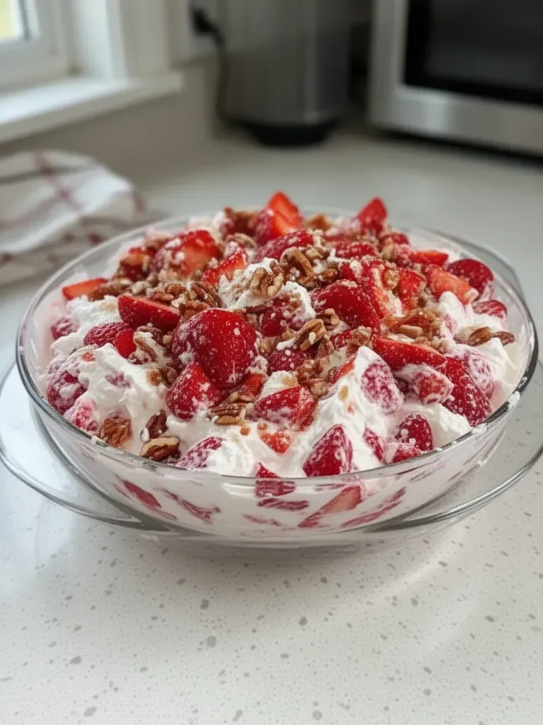 Strawberry Crackle Salad