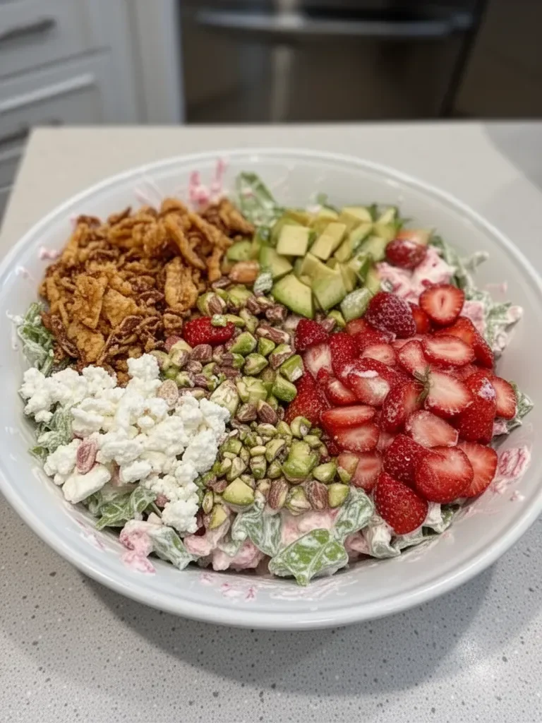 Strawberry Crunch Salad Recipe