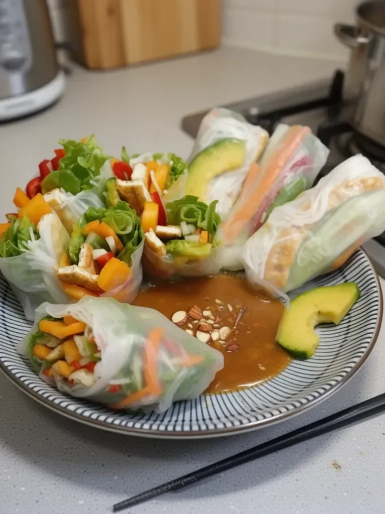 Vegan Summer Rolls (Vietnamese Fresh Spring Rolls)