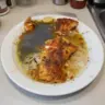 15-minute baked cod served with vegetables and lemon