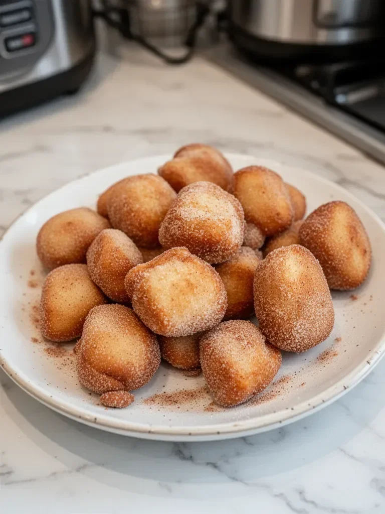 Air Fryer Churro Bites