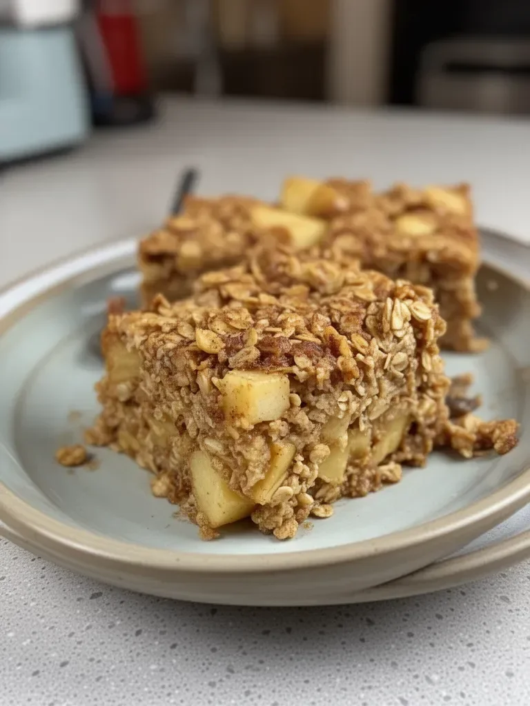 Amish-Style Apple and Cinnamon Baked Oatmeal