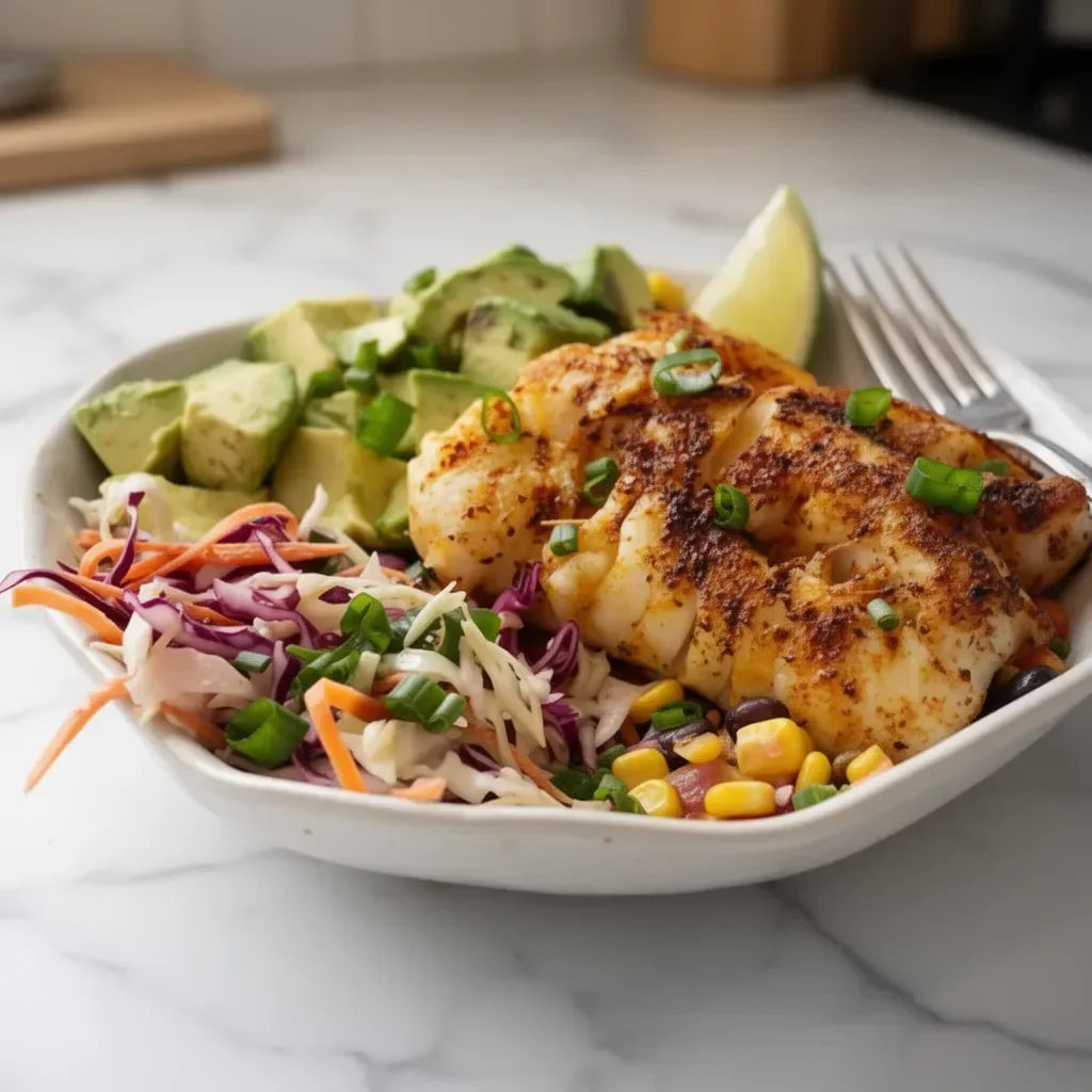 Baja Fish Taco Bowls