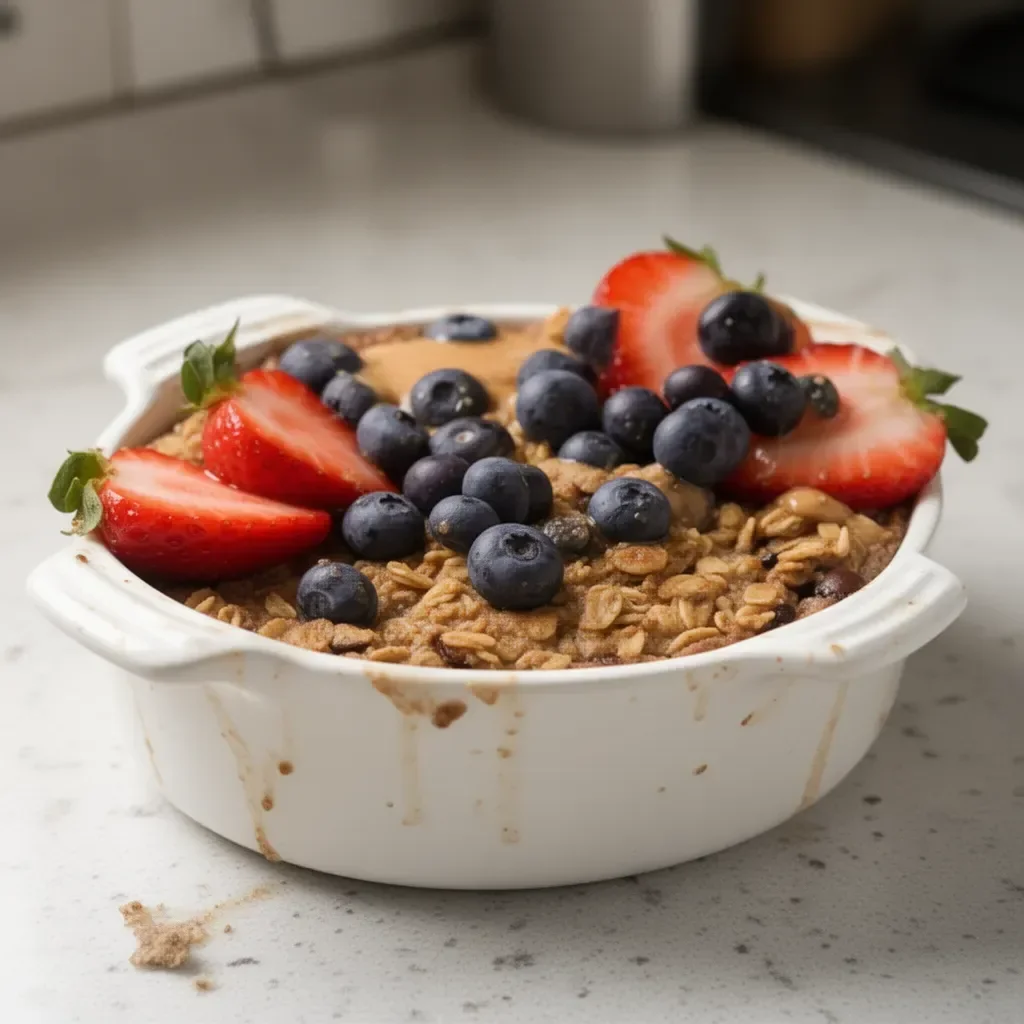 Baked Oats Without Banana (For One!)