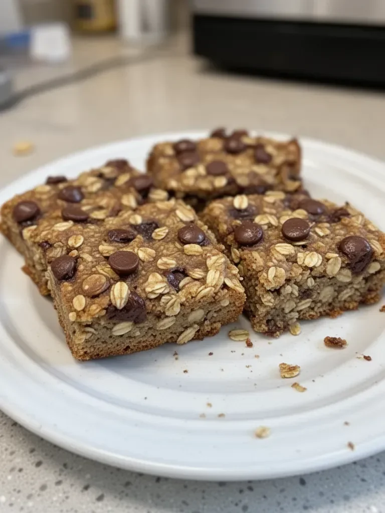Banana Oatmeal Bars
