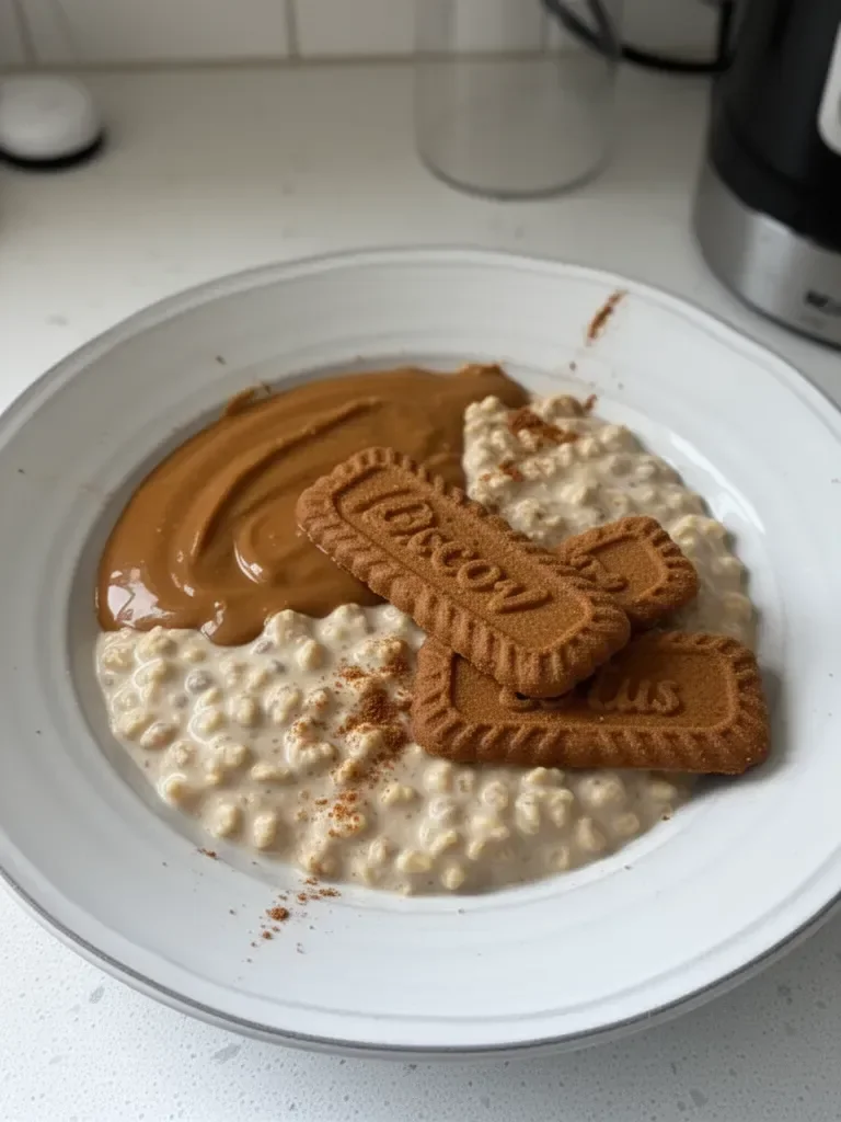 Biscoff Overnight Oats