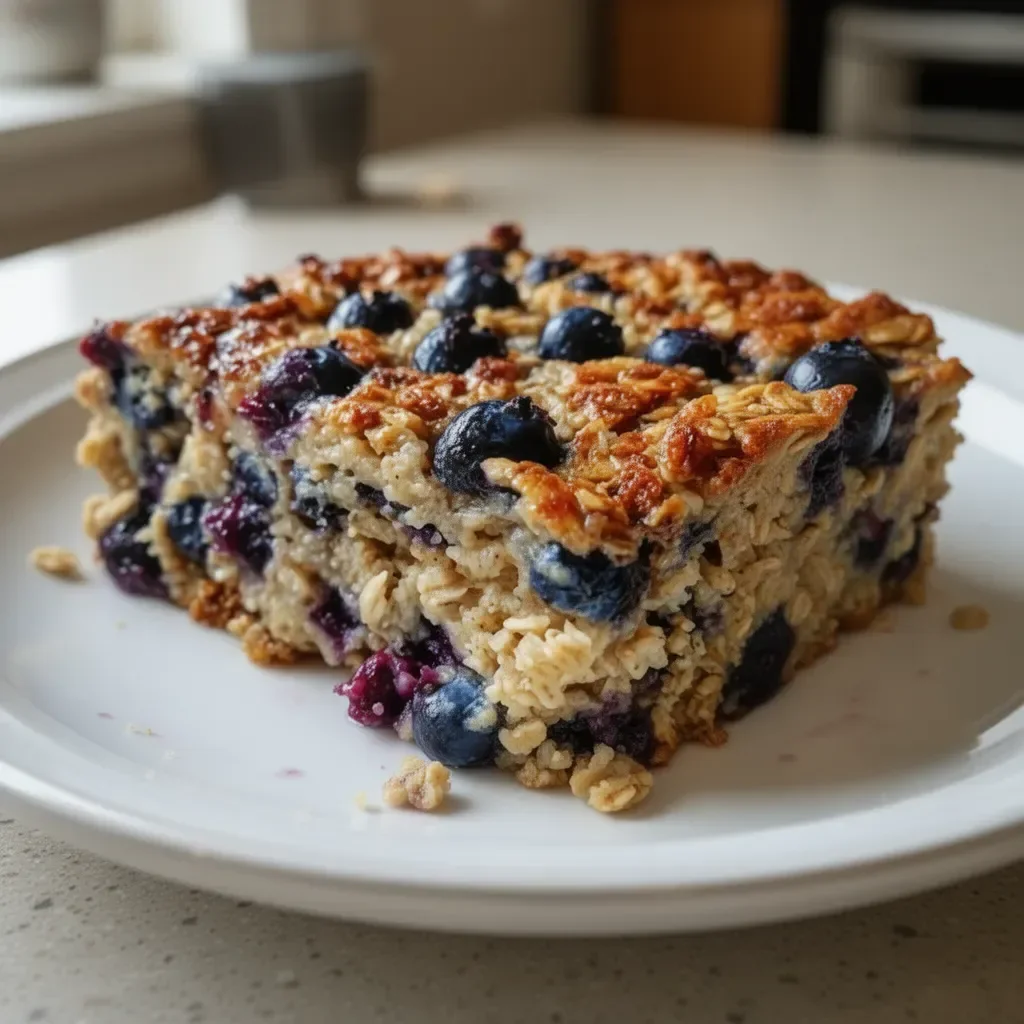 Blueberry Baked Oatmeal