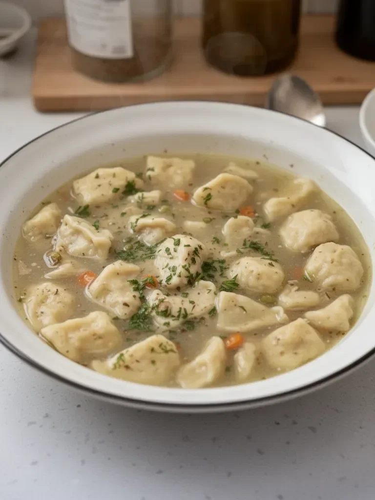 Chicken Dumpling Soup