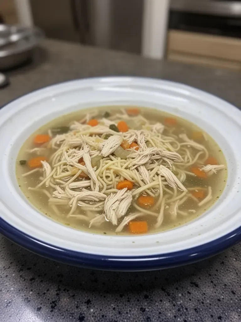 Chicken Noodle Feel Better Soup