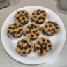 Chocolate Chip Cookie Dough Cups ready to eat and enjoy