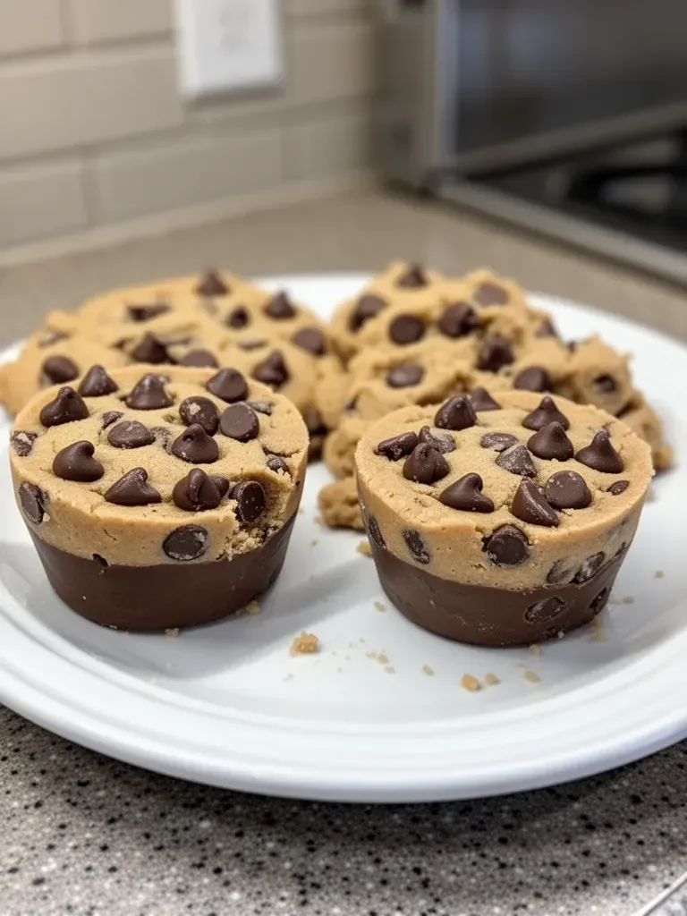 Chocolate Chip Cookie Dough Cups
