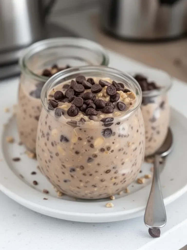 Chocolate Protein Overnight Oats