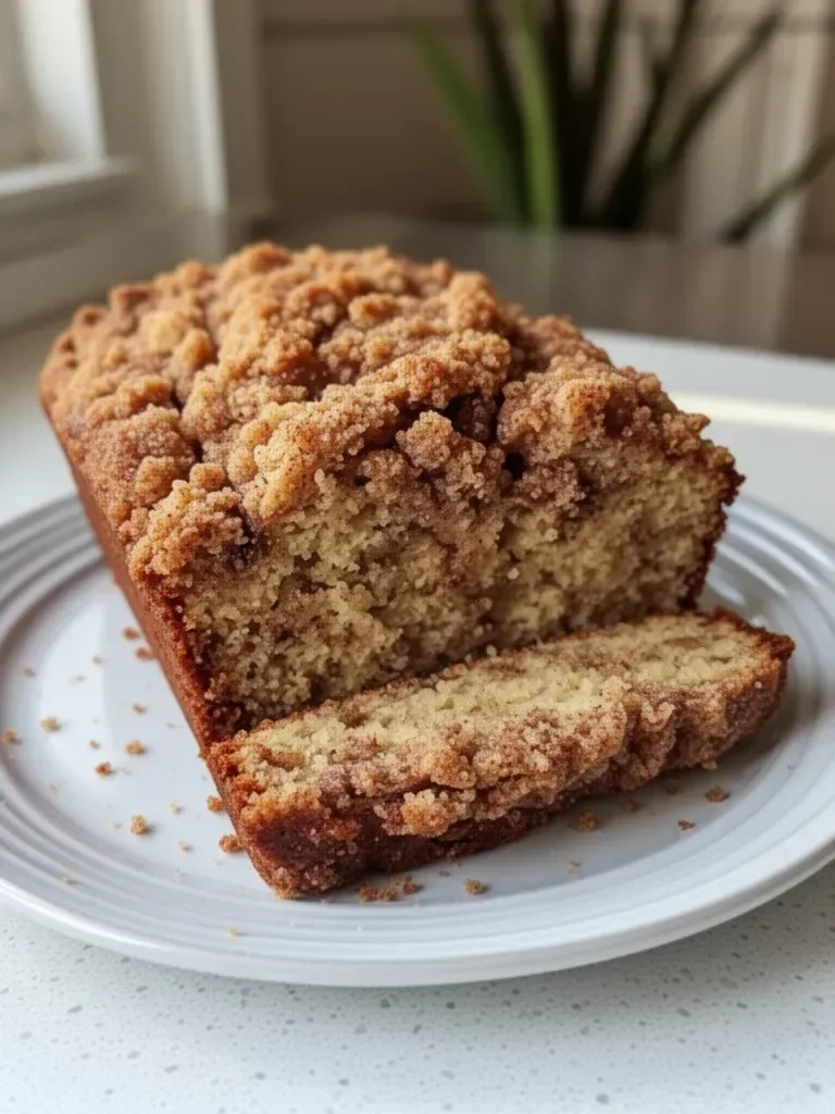 Cinnamon Crumb Banana Bread: A Cozy Twist on Comfort Food