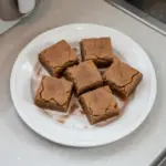 Delicious cinnamon sugar blondies with a golden crust and sweet, spicy topping