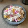 Delicious Cool Whip Candy dessert topped with colorful sprinkles