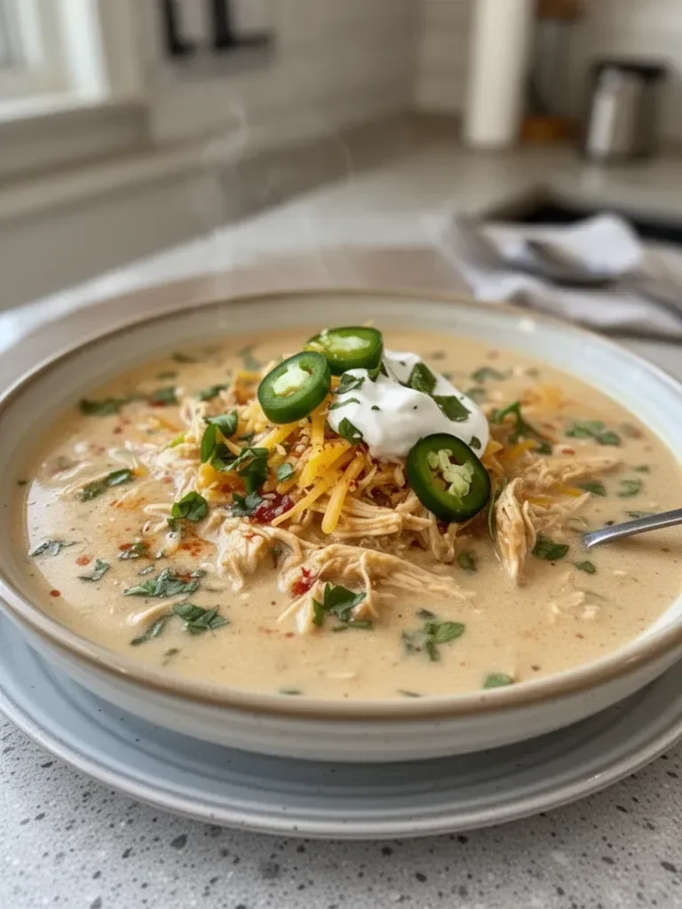 Creamy Chicken Enchilada Soup