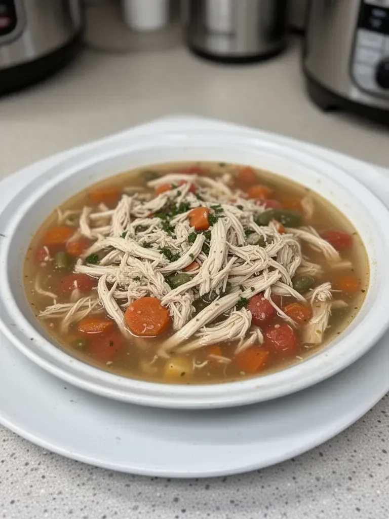 Crock Pot Italian Chicken Soup