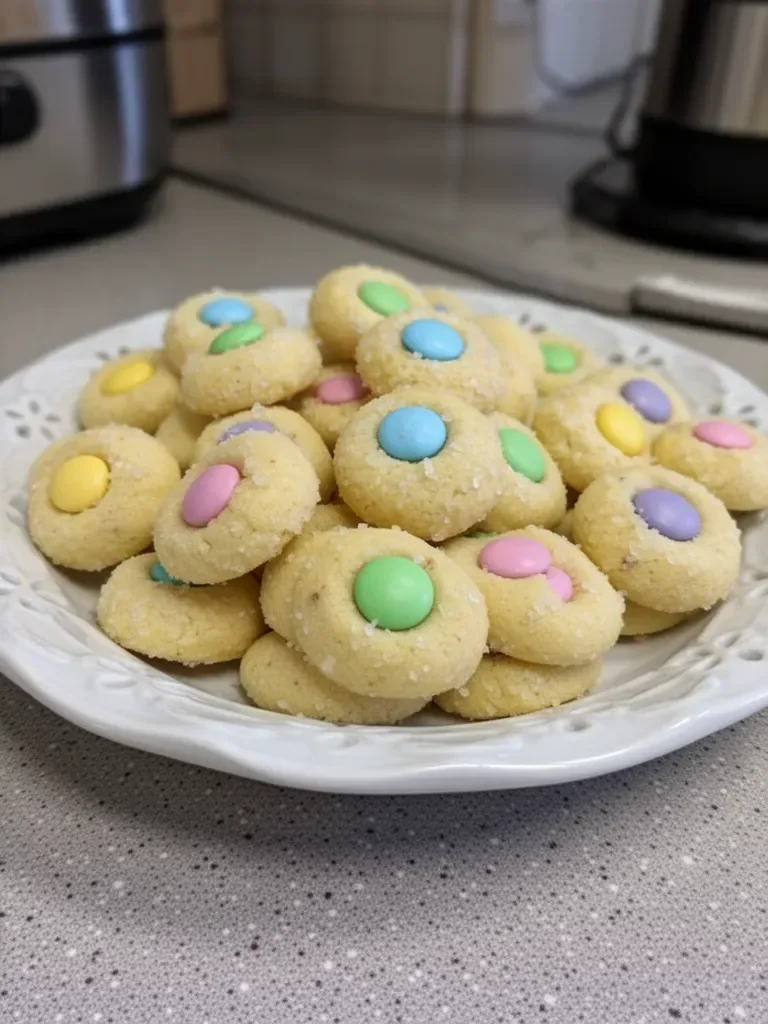 Easter Bunny Button Cookies Magic Easter Treat