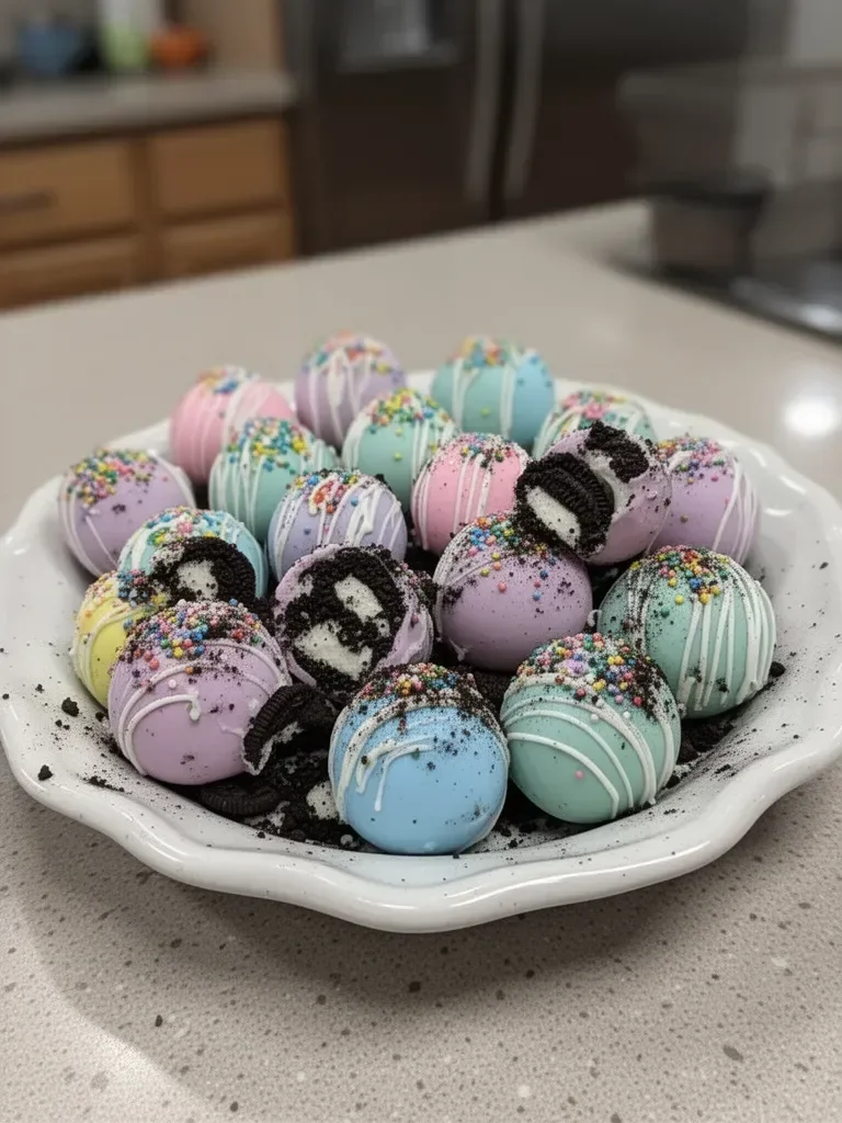Easter Egg Oreo Balls
