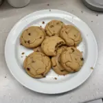 Easy 3 ingredient brown sugar cookies ready to be enjoyed fresh from the oven.