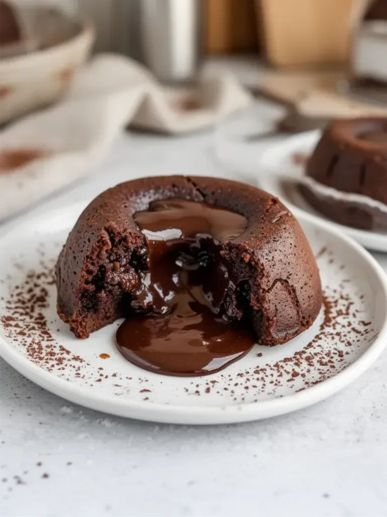 Easy Chocolate Lava Cake