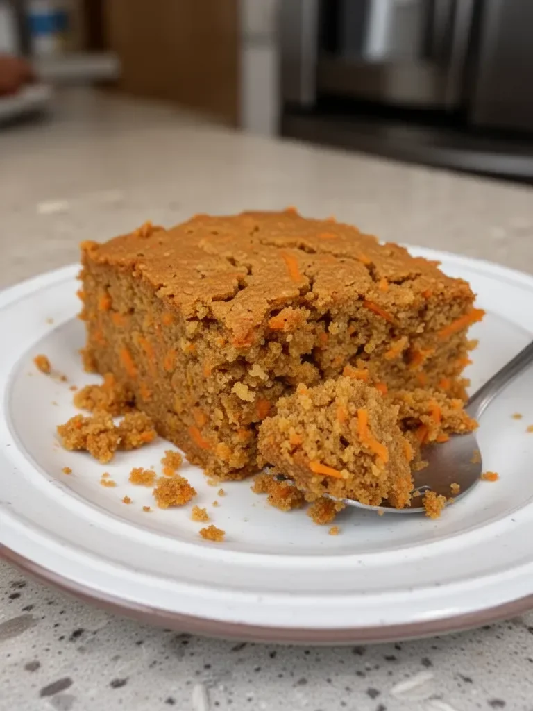 Easy Flourless Oatmeal Carrot Cake Recipe
