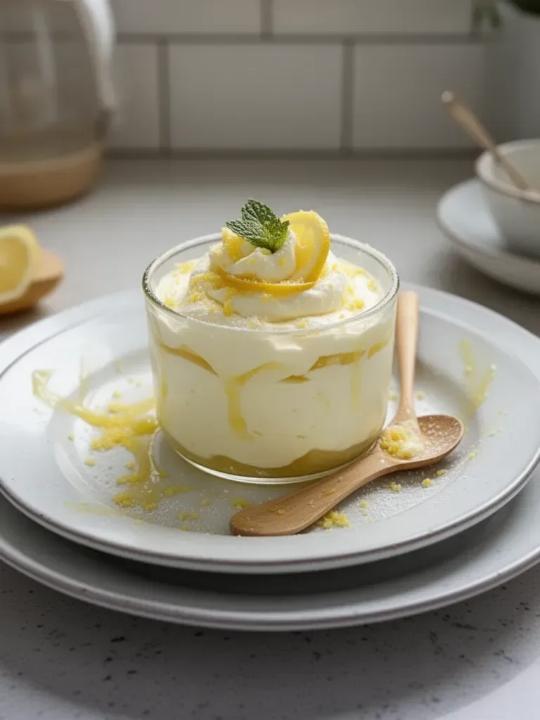 Easy Lemon Mousse Recipe