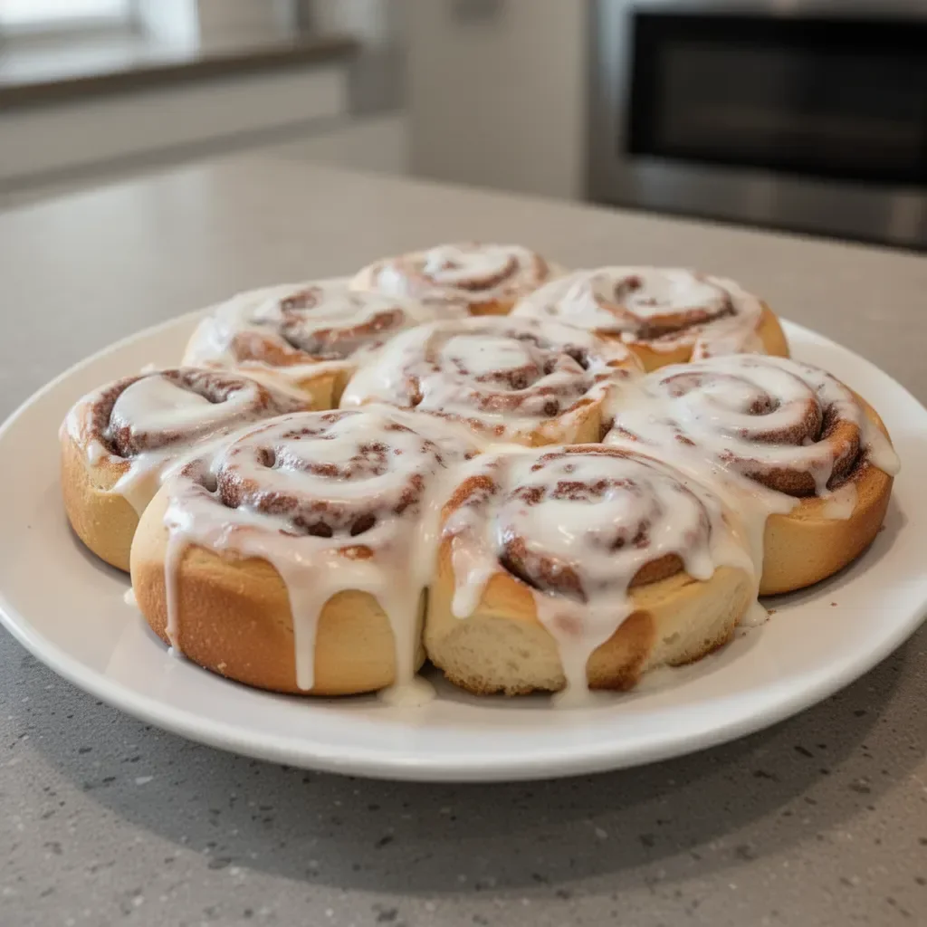 Easy One Hour Cinnamon Rolls Recipe