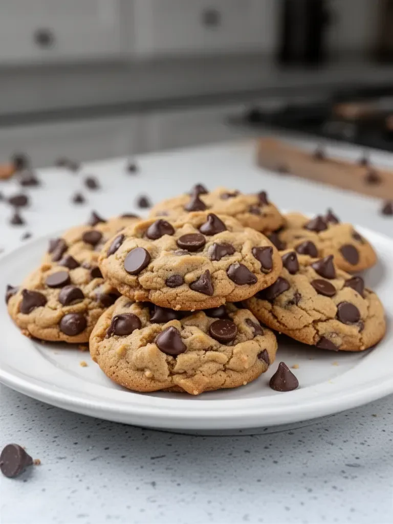 Easy Peanut Butter Chocolate Chip Cookies