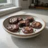 Gourmet brownie cookies with a fudgy texture and chocolate chunks