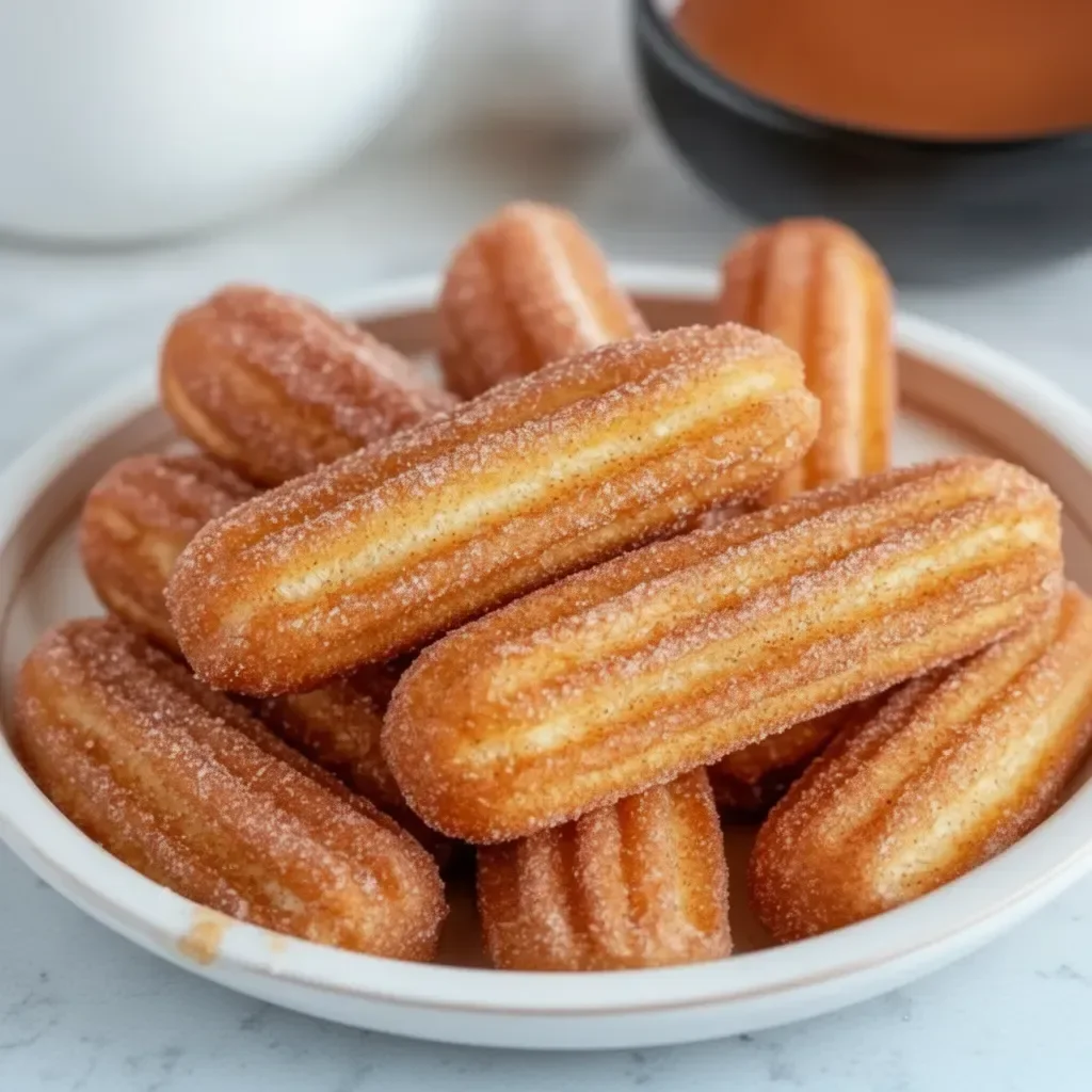 Healthy Baked Churro Bites
