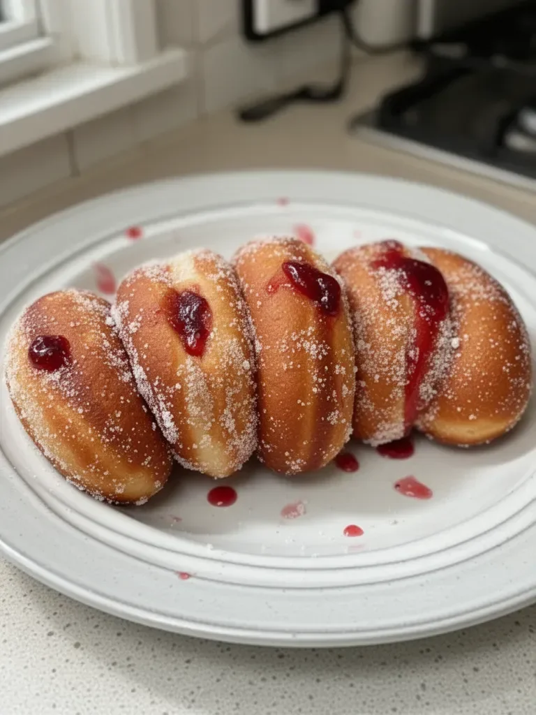 Homemade Jelly Donuts